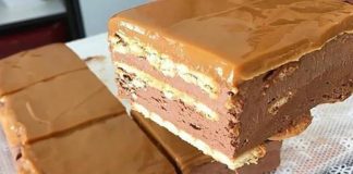 Experimentează gustul divin al unui tort fără coacere, combinând savoarea biscuiților cu dulceața ciocolatei! 