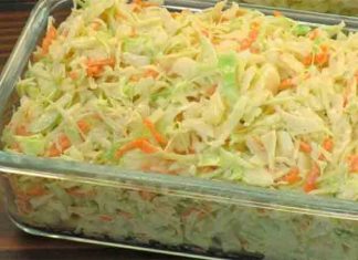 Salată de varză, morcov și ceapă: Rețetă rapidă și delicioasă