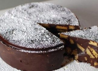 Tort de Biscuiți Cu Ciocolată – Rețetă Rapidă fără Coacere