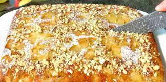 Descoperă cea mai rapidă și simplă rețetă de prăjitură răsturnată cu mere și pere, un desert delicios pe care trebuie să-l încerci!