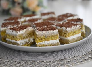 Prăjitura delicioasă cu ness, frișcă și nuci: Rețetă pas cu pas pentru un desert deosebit