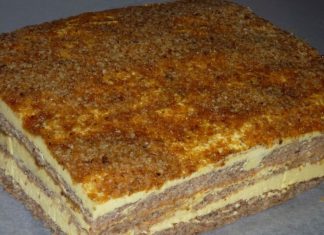 Prăjitura care i-a cucerit pe toți: Deliciu cu Nuci Caramelizate, Cremă de Vanilie și Lămâie