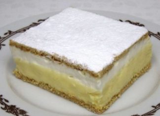 Prăjitura Nopți Calde de Iunie – Desert cu friscă si cremă fină de vanilie