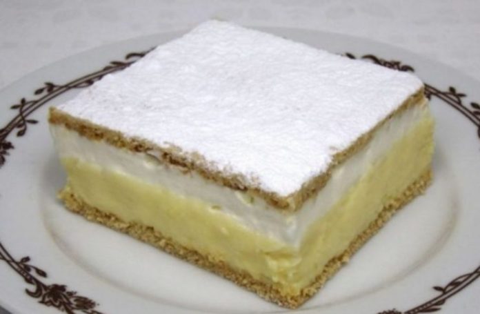 Prăjitura Nopți Calde de Iunie – Desert cu friscă si cremă fină de vanilie