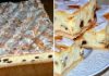Rețetă pentru Prăjitură cu Brânză de Vaci și Stafide