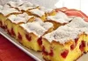 Prăjitură cu Cireșe și Blat Pufos: Rețetă Ușoară și Rapidă